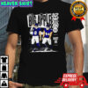 Jaxson Dart and Cam Skattebo New York Giants Big Apple Brothers T-shirts
