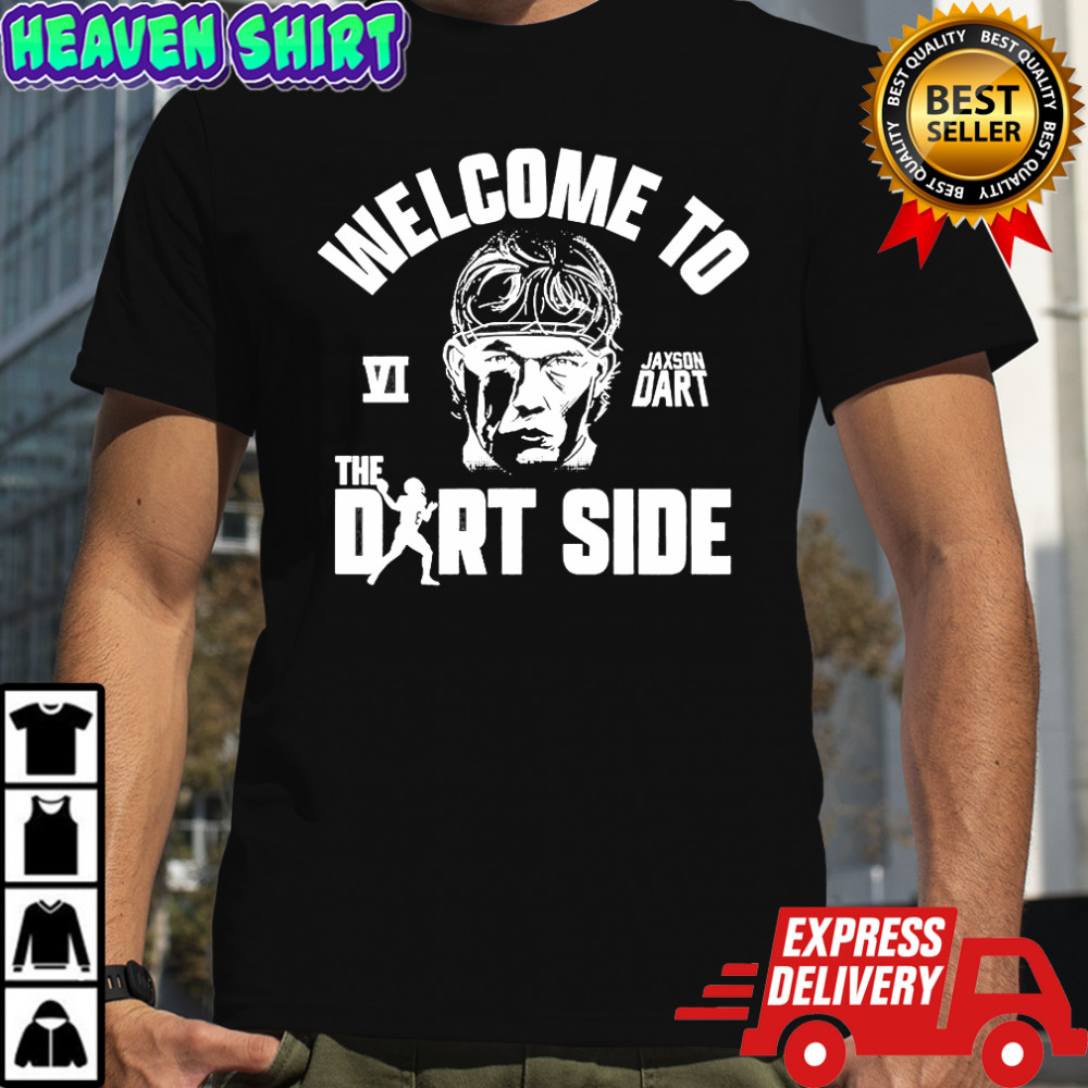 Jaxson Dart New York Giants football welcome to the Dart side shirt