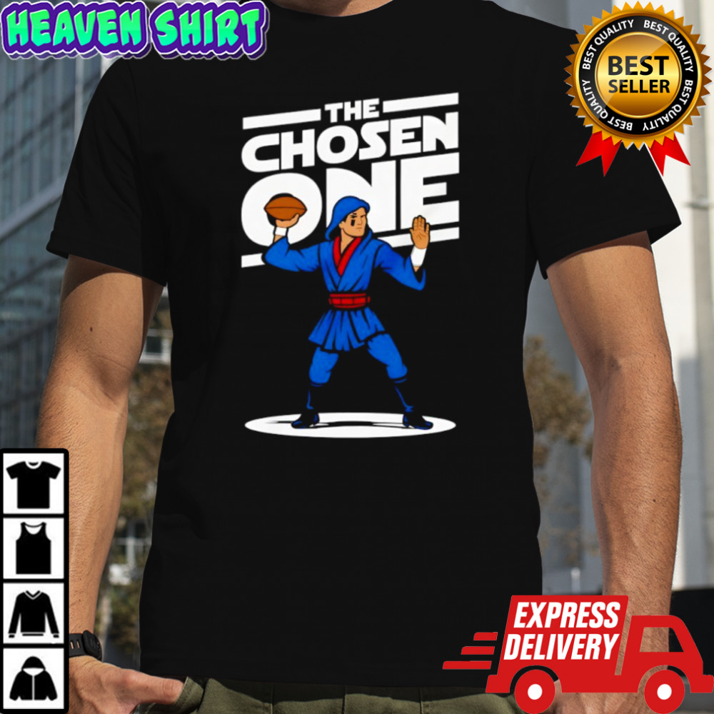 Jaxson Dart New York Giants The Chosen One Football Shirt