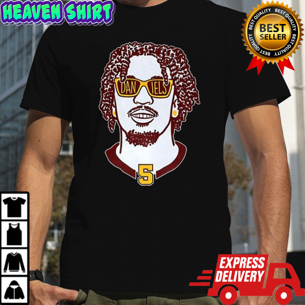 Jayden Daniels Washington Commanders football Shades graphic shirt