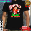 Joe Burrow Cincinnati Bengals Charcoal Jungle signature player logo shirt