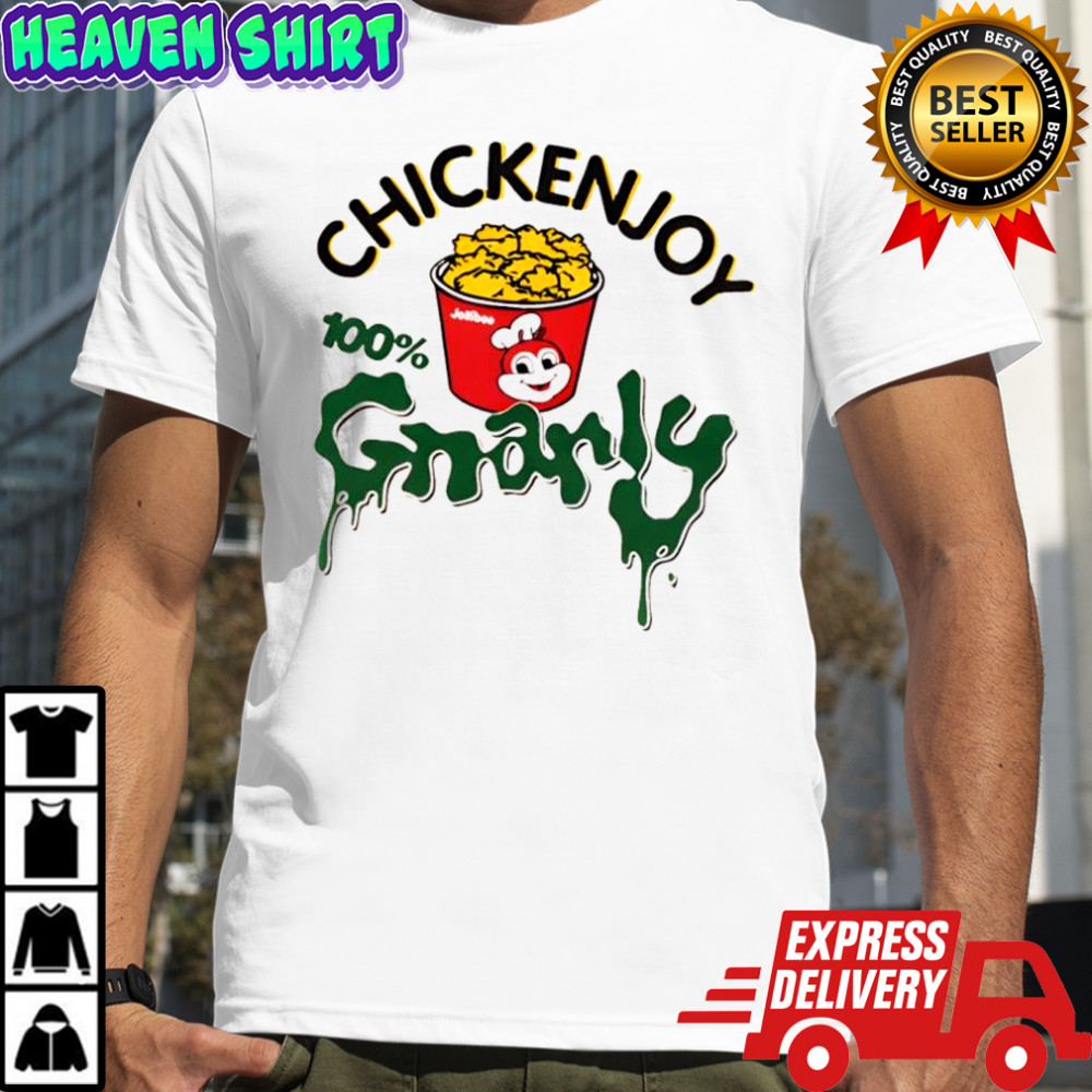 Jollibee and katseye chickenjoy 100% gnarly shirt