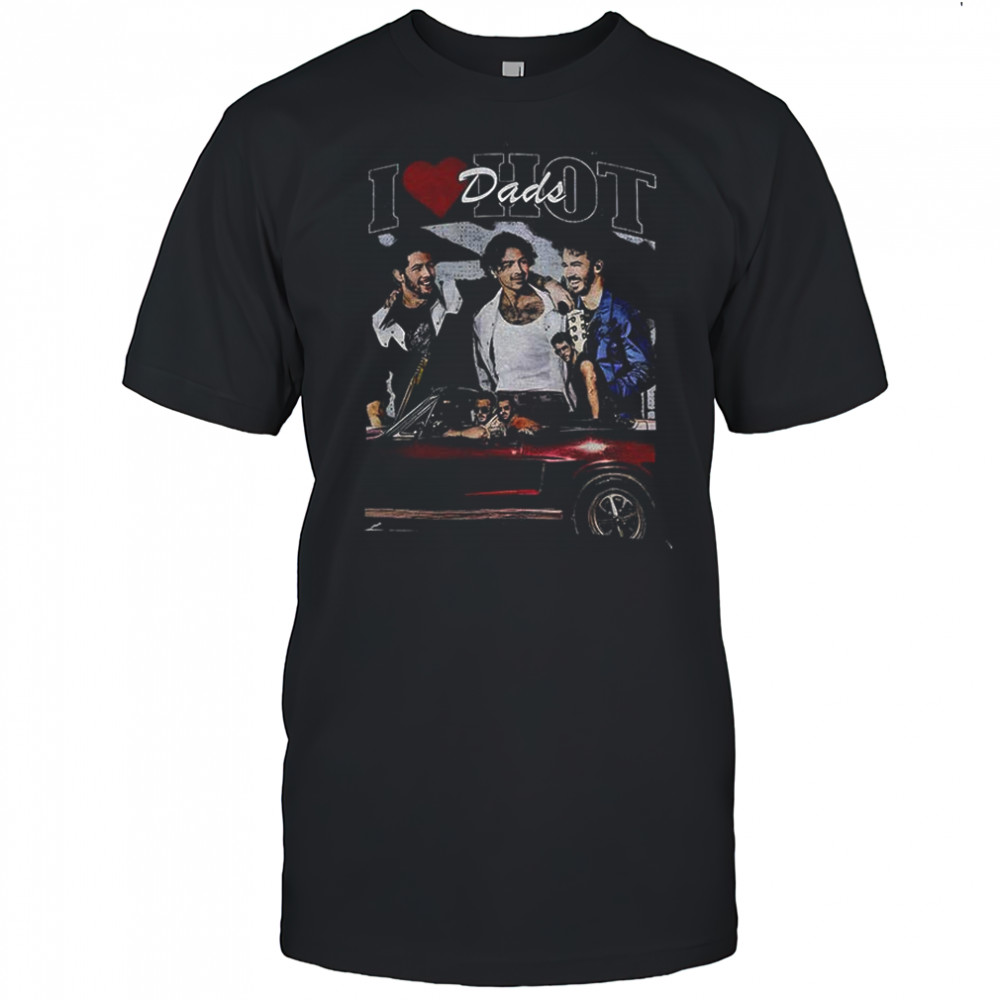 Jonas Brothers Anniversary Tour Love Hot Dads shirt