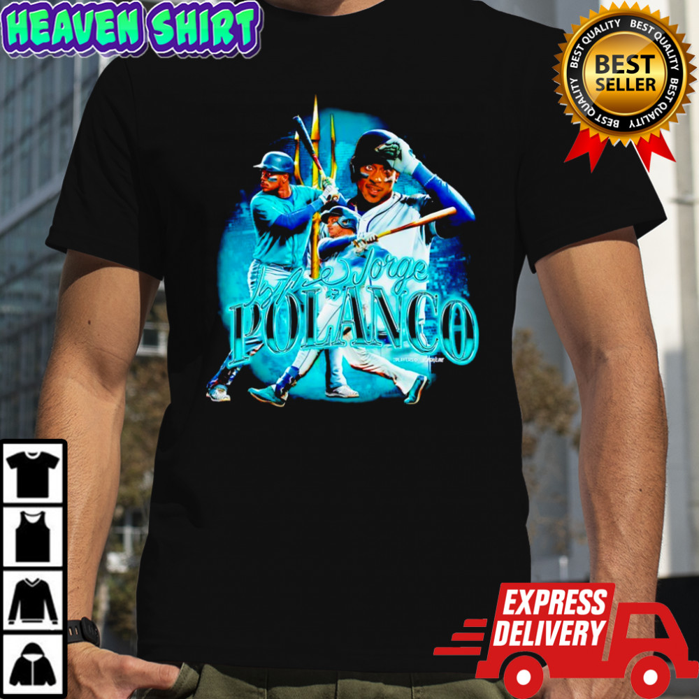 Jorge Polanco Seattle Mariners baseball signature shirt