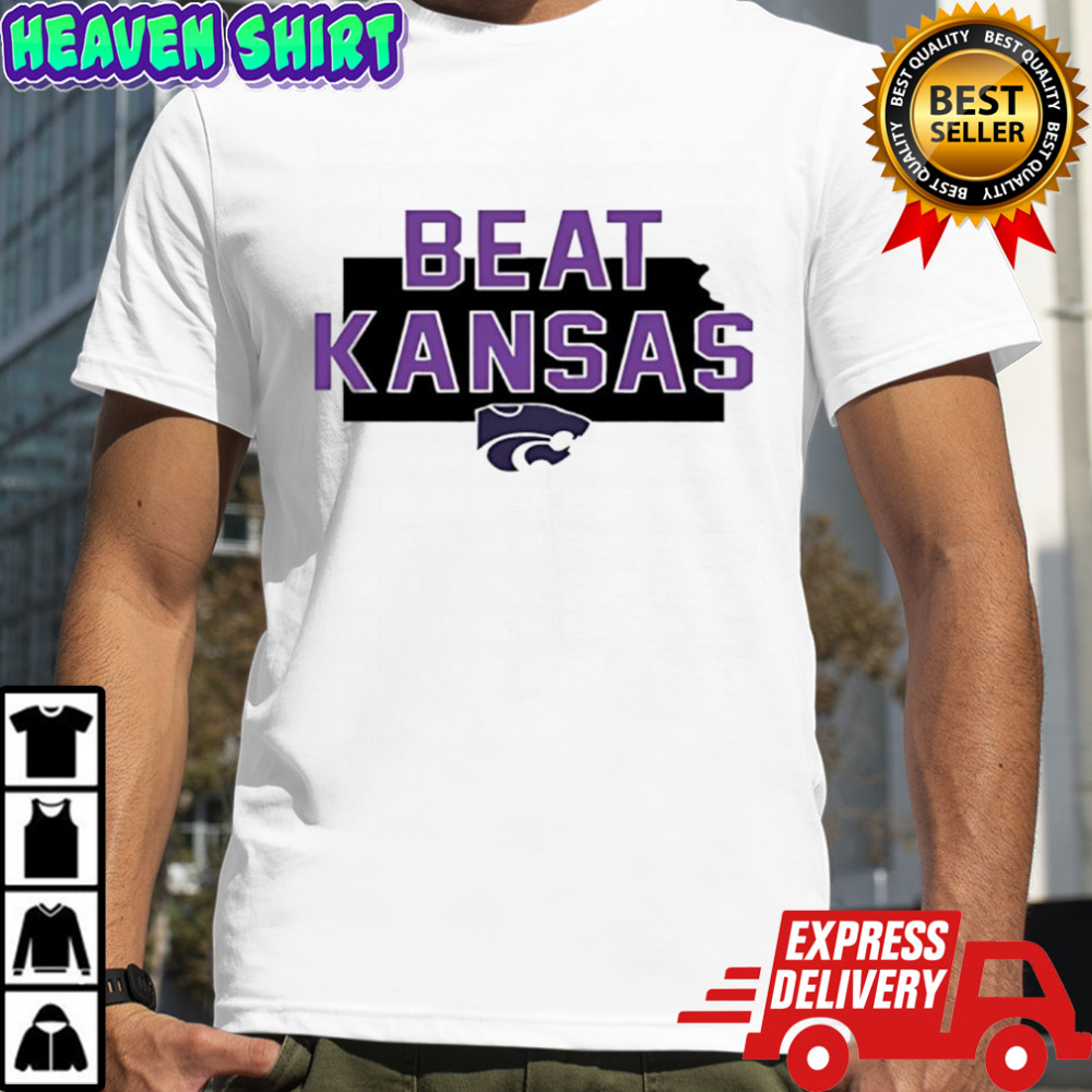 K-State Beat Kansas logo shirt