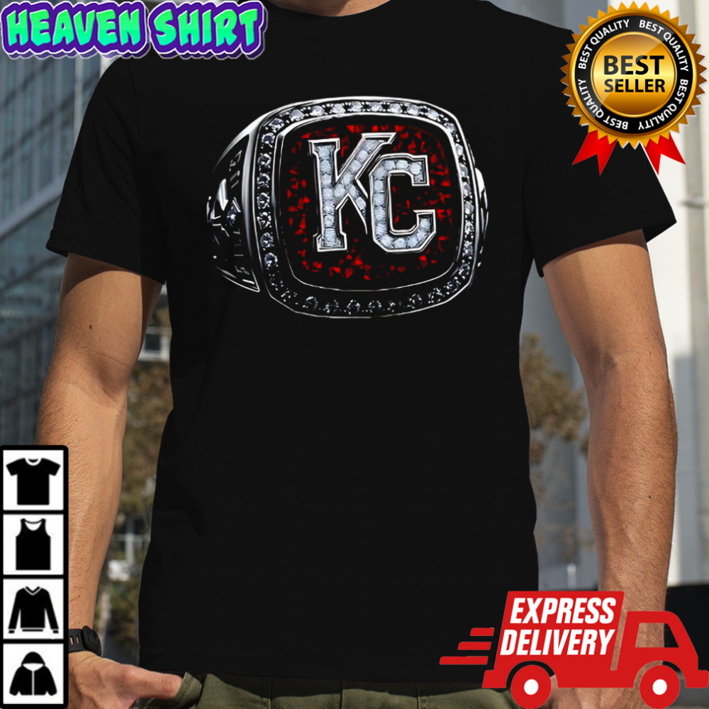 Kansas City Chiefs football Diamond ring Champions shirt
