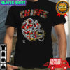 Kansas City Chiefs football helmet distortedd leaders shirt