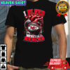 Kansas City Chiefs NFL I bleed Chiefs white and red heart football lovers shirt