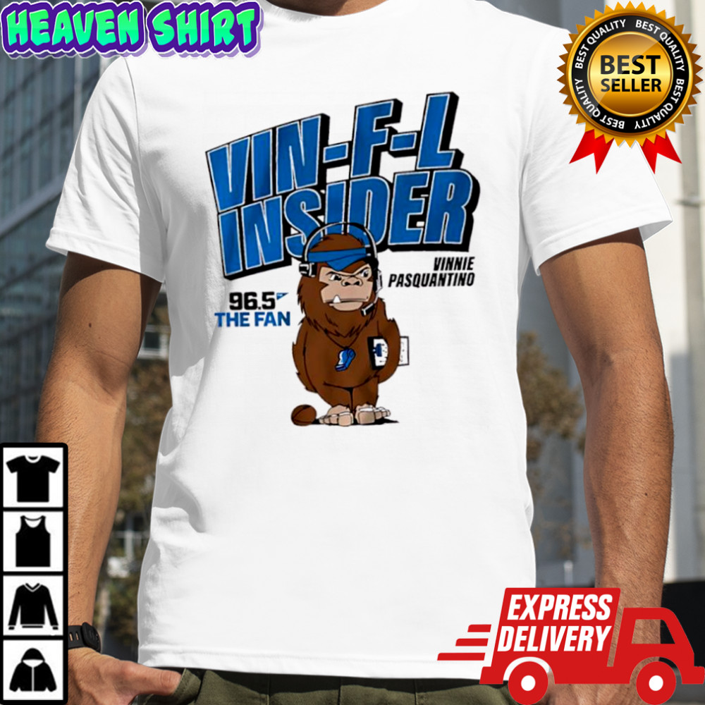 Kansas City Royals Vinnie Pasquantino The Vin-F-L Insider 96.5 The Fan T-shirts