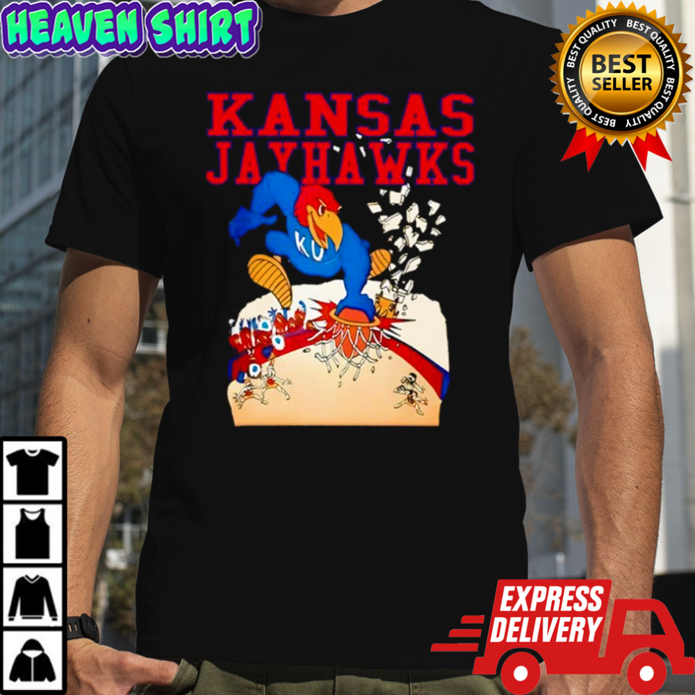 Kansas Jayhawks Slam Dunk shirt