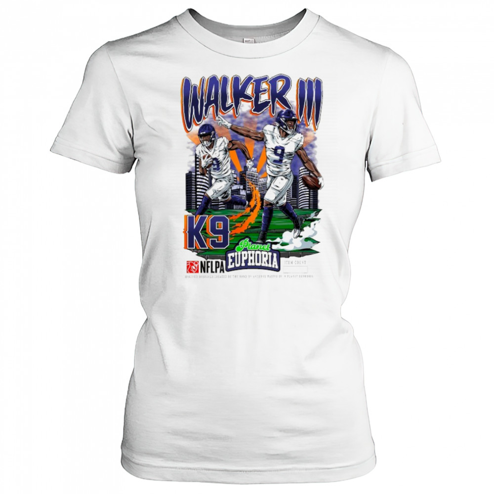 Kenneth Walker III Planet Euphoria T-shirt