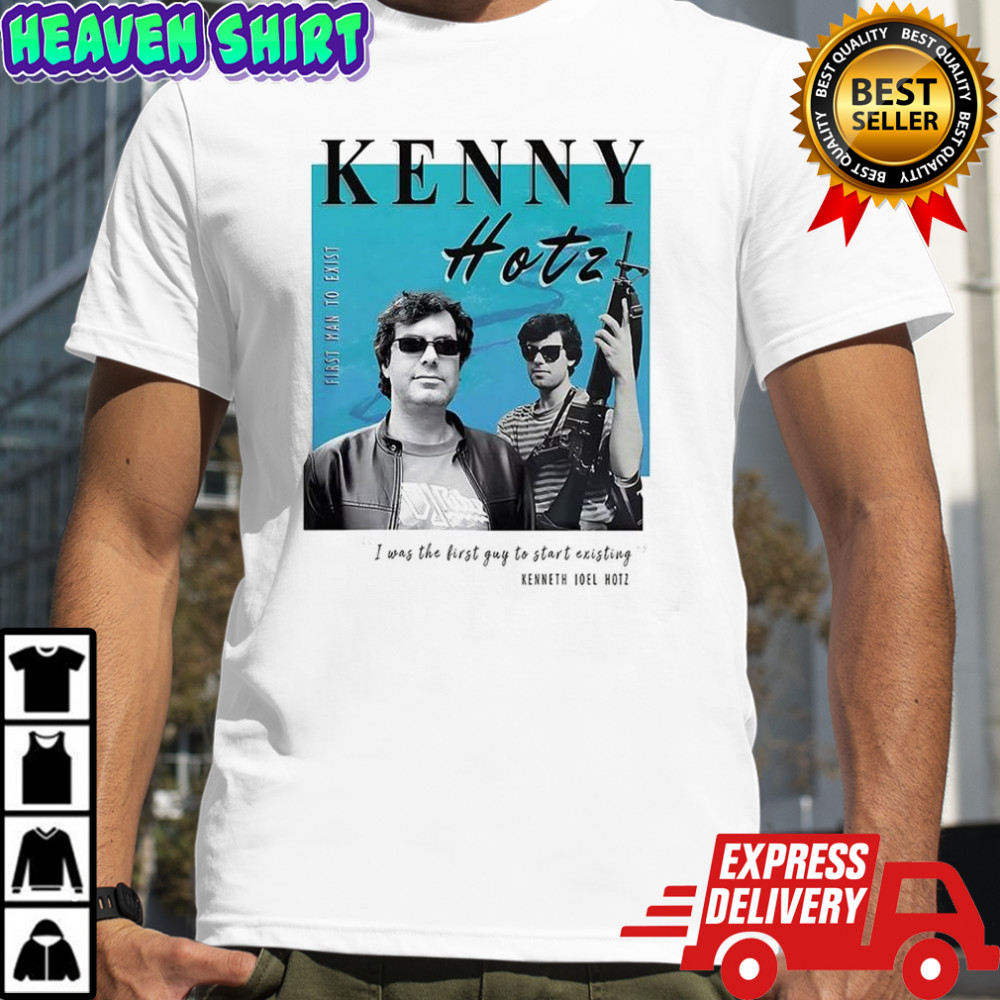 Kenny Hotz first man to exist shirt