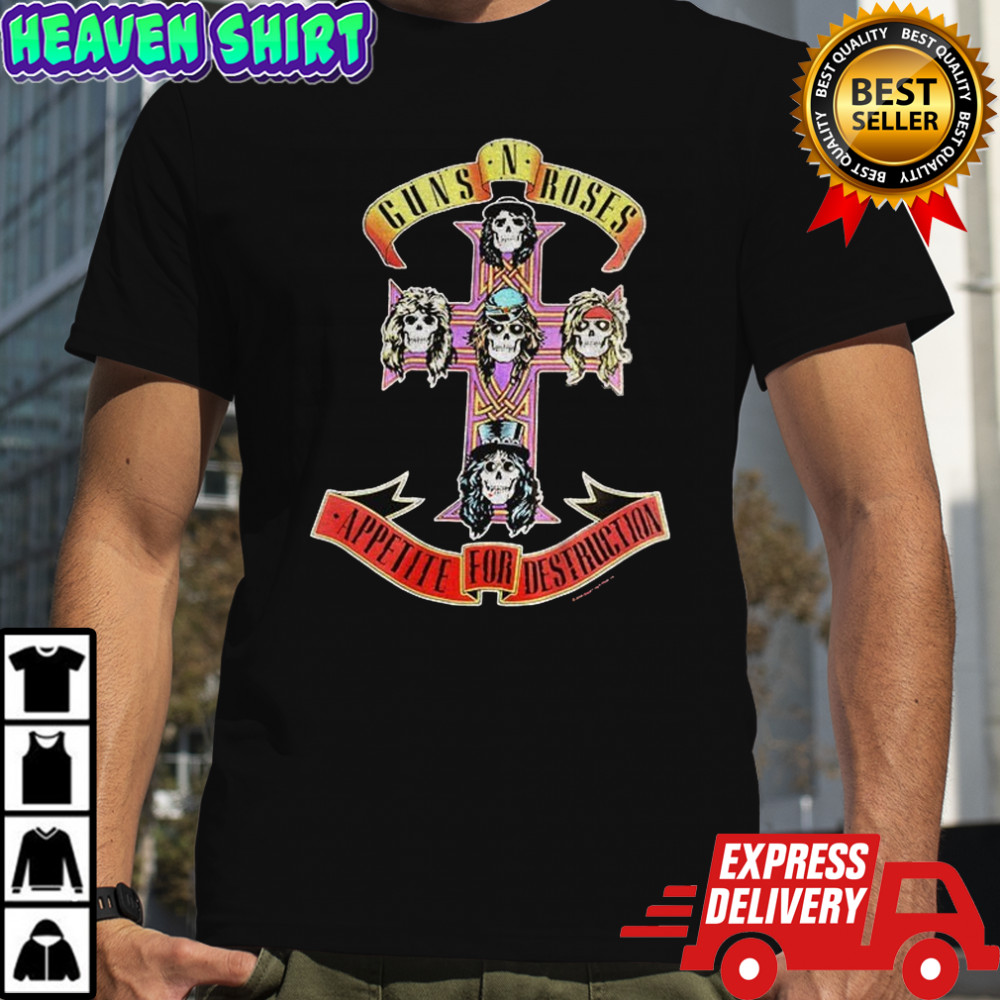 Kevin Owens wearing Guns N’ Roses Appetite for Destruction shirt