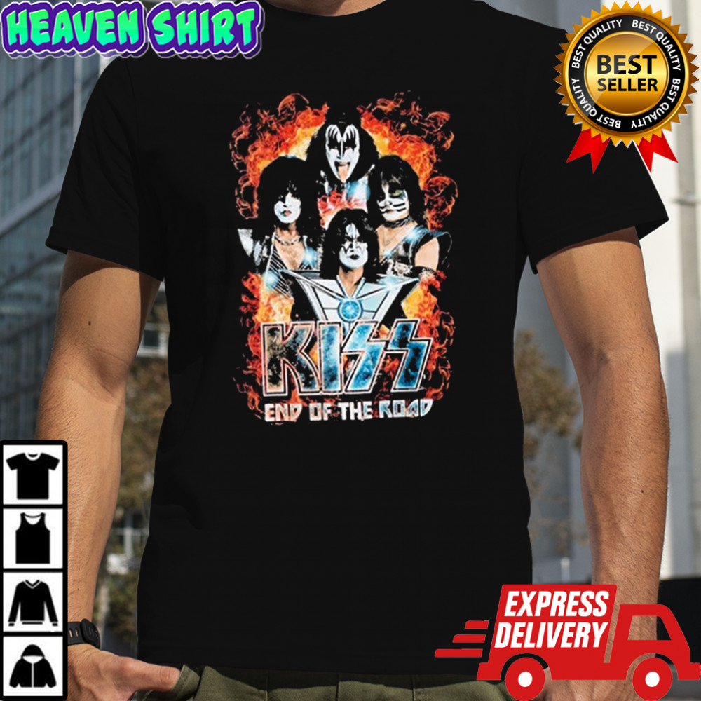Kiss End Of The Road I Was There! Shout It Out Loud World Tour T-shirt