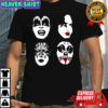 Kiss Let Me Go Faces T-shirt