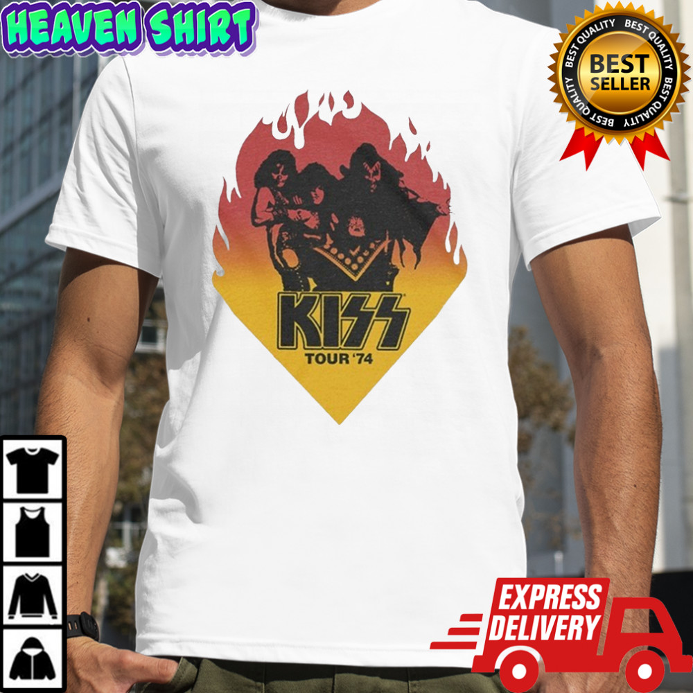 Kiss Tour ’74 Midday Sun T-shirt