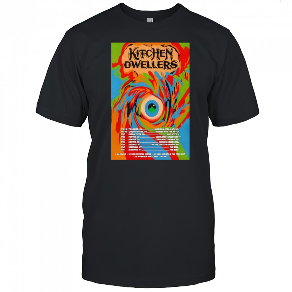 Kitchen Dwellers 2026 Ski Shows Poster Shirt