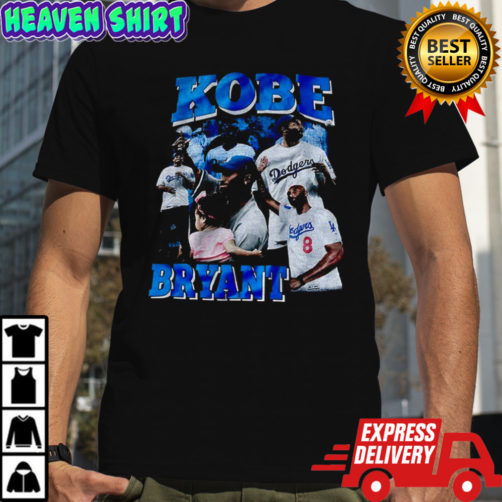 Kobe Bryant Los Angeles Dodgers MLB Baseball graphic shirt