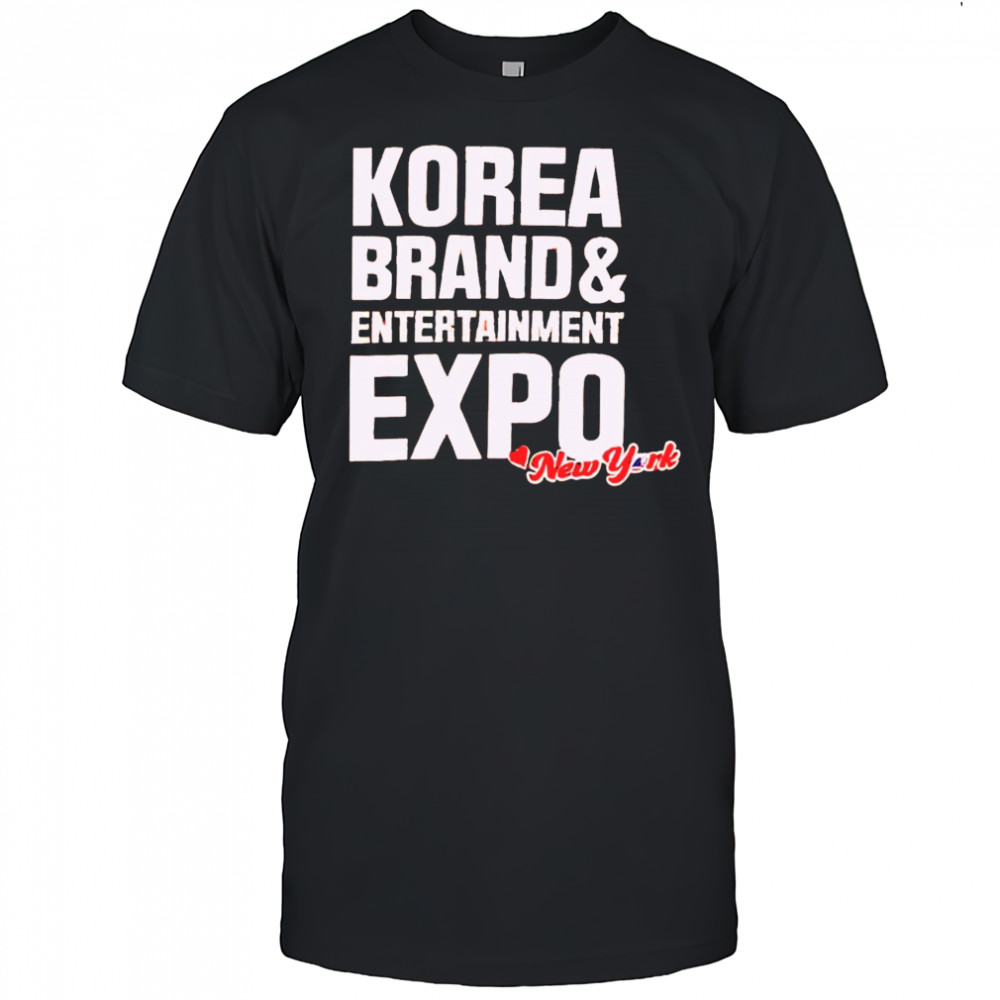 Korea Brand and Entertainment Expo New York shirt
