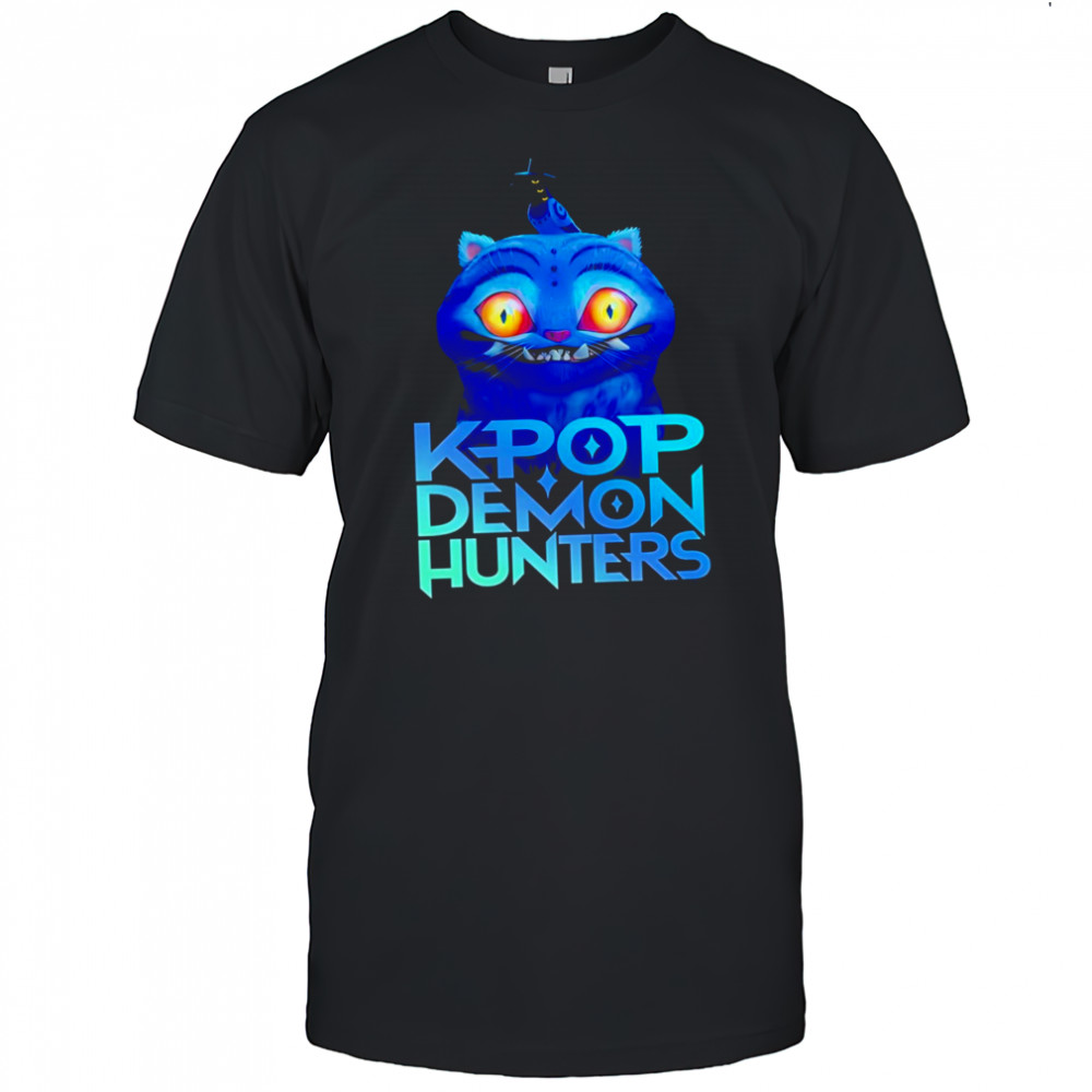 KPop Demon Hunters Derpy Tiger and Sussie Magpie Logo shirt