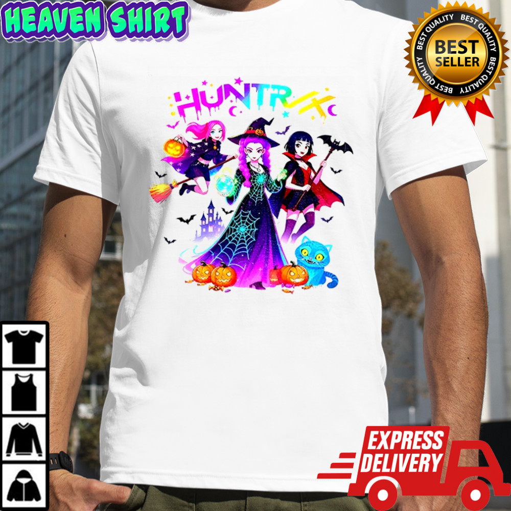 Kpop Demon Hunters Derpy Tiger Pumpkin Spooky Huntrix Halloween shirt