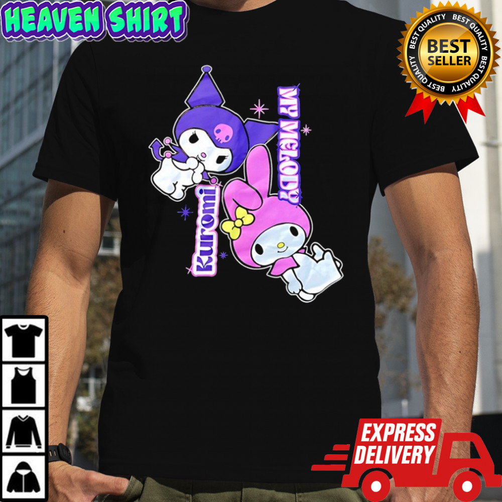 Kuromi and My Melody Sanrio characters shirt