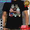 Labubu horror monsters Halloween graphics shirt