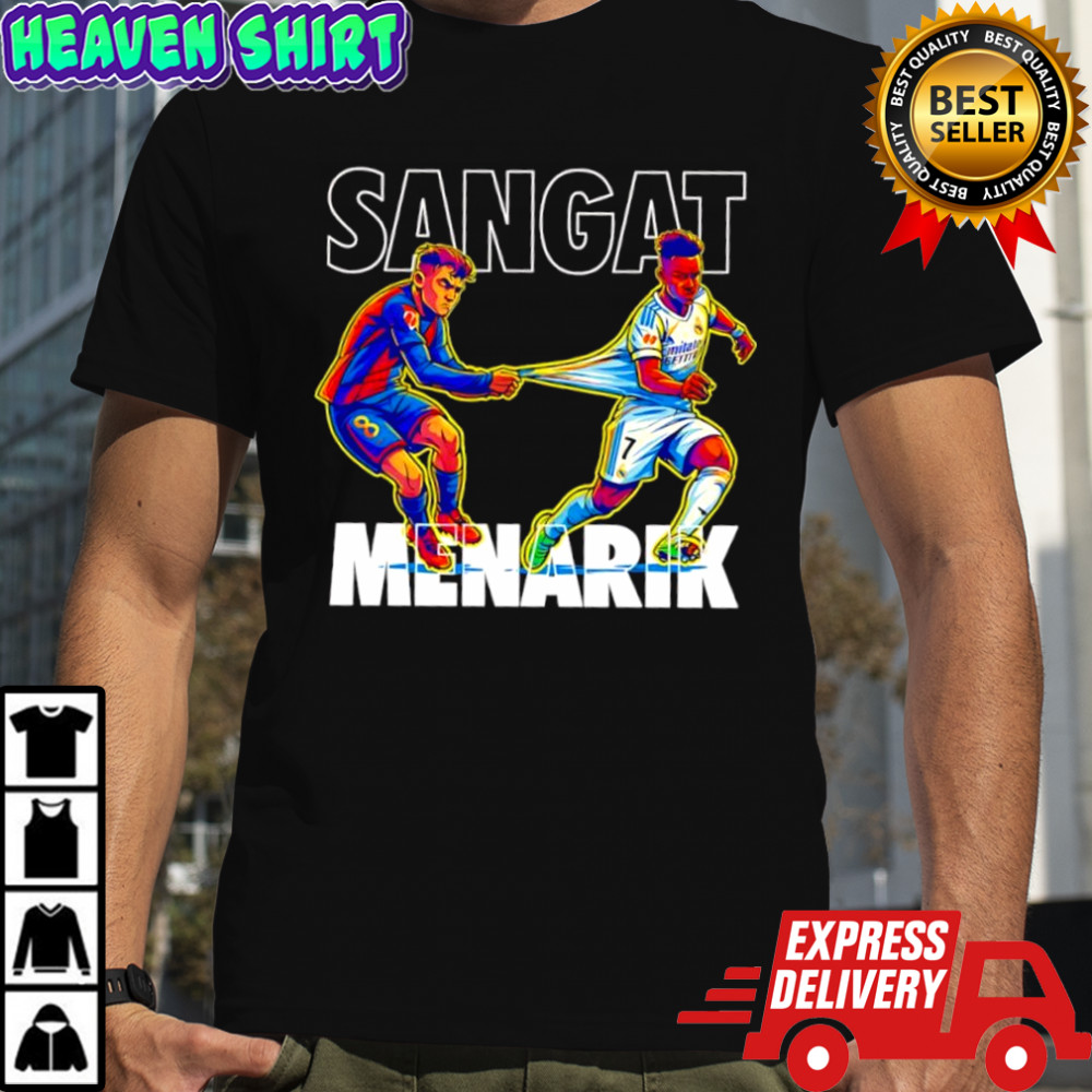 Lamine Yamal Fc Barcelona and Vinícius Júnior Real Madrid El Clásico Sangat Menarik shirt