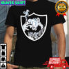 Las Vegas Raiders smoking logo style shirt