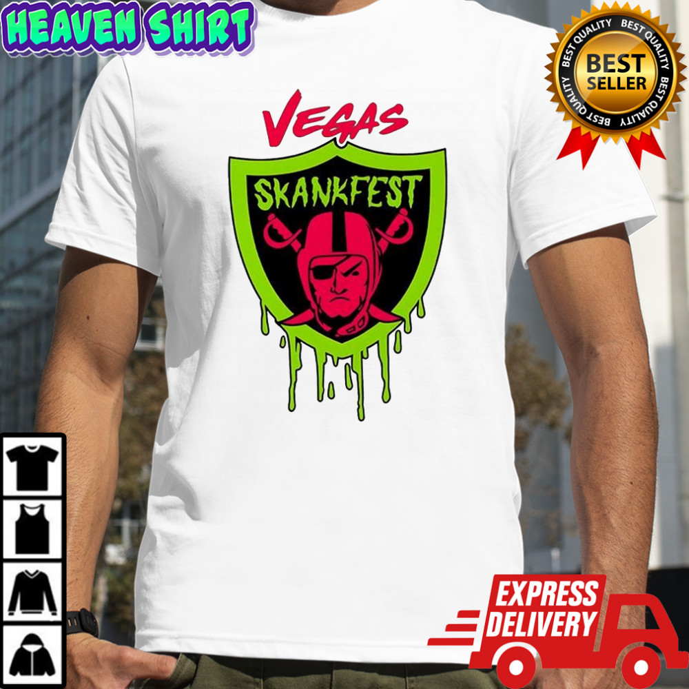 Las Vegas Raiders Vegas Skankfest logo shirt