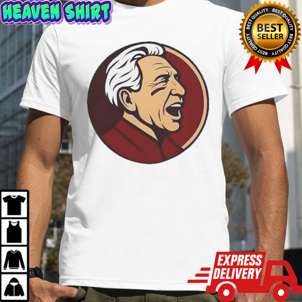 Lee Corso Style Florida State Seminoles Logo Graphic T-Shirt