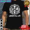 Liberate All Life animals farm graphic shirt