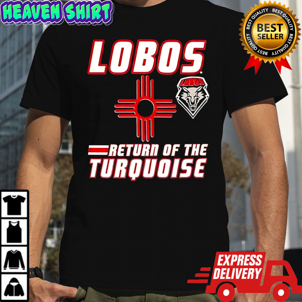 Lobos return of the turquoise shirt
