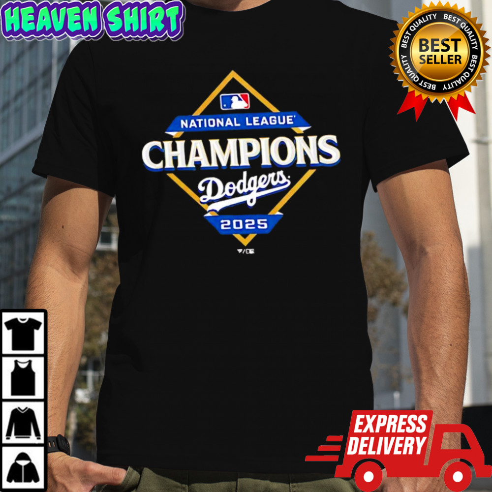 Los Angeles Dodgers 2025 NLCS Champions MLB logo shirt