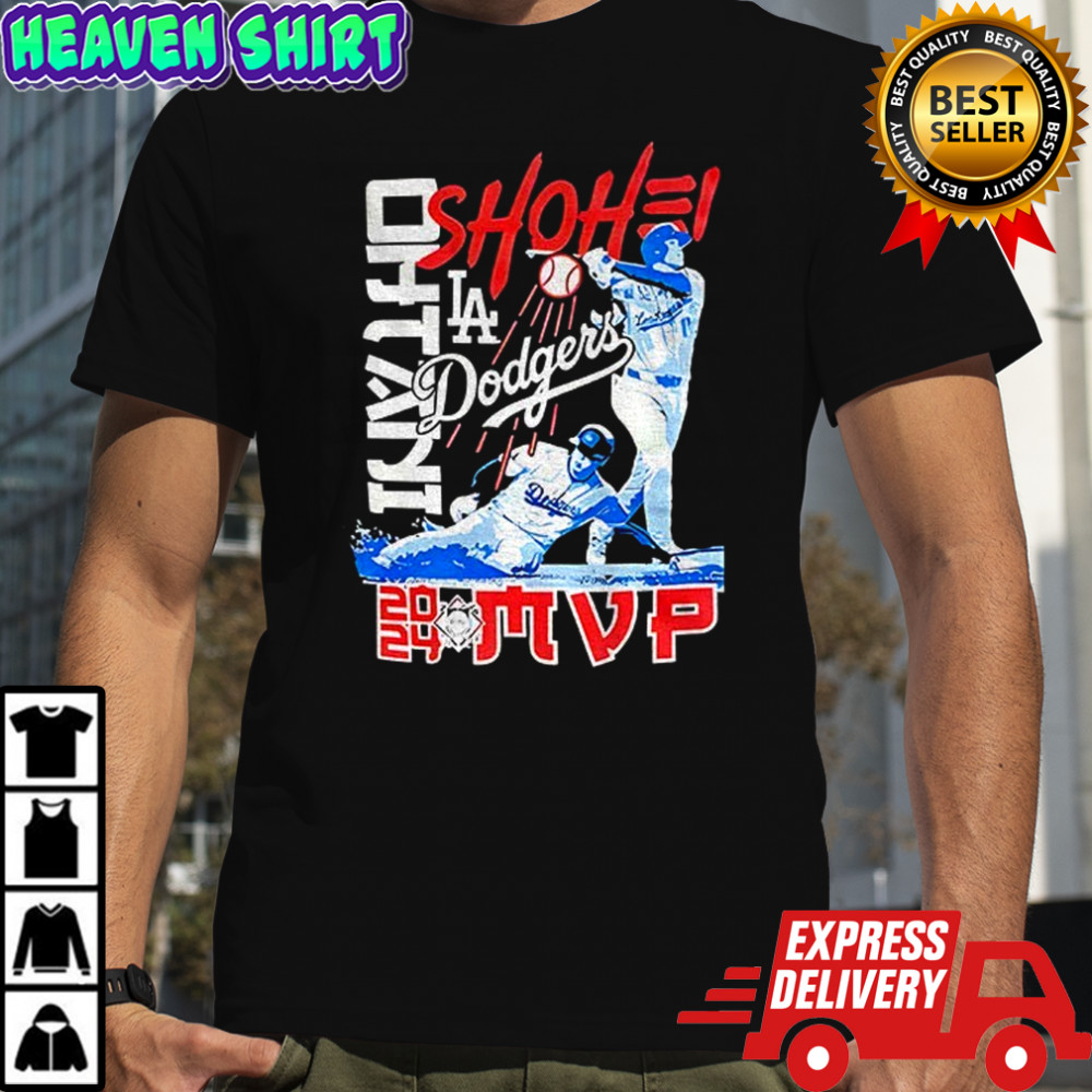 Los Angeles Dodgers Baseball MVP 2024 Shohei Ohtani New Era Japan shirt