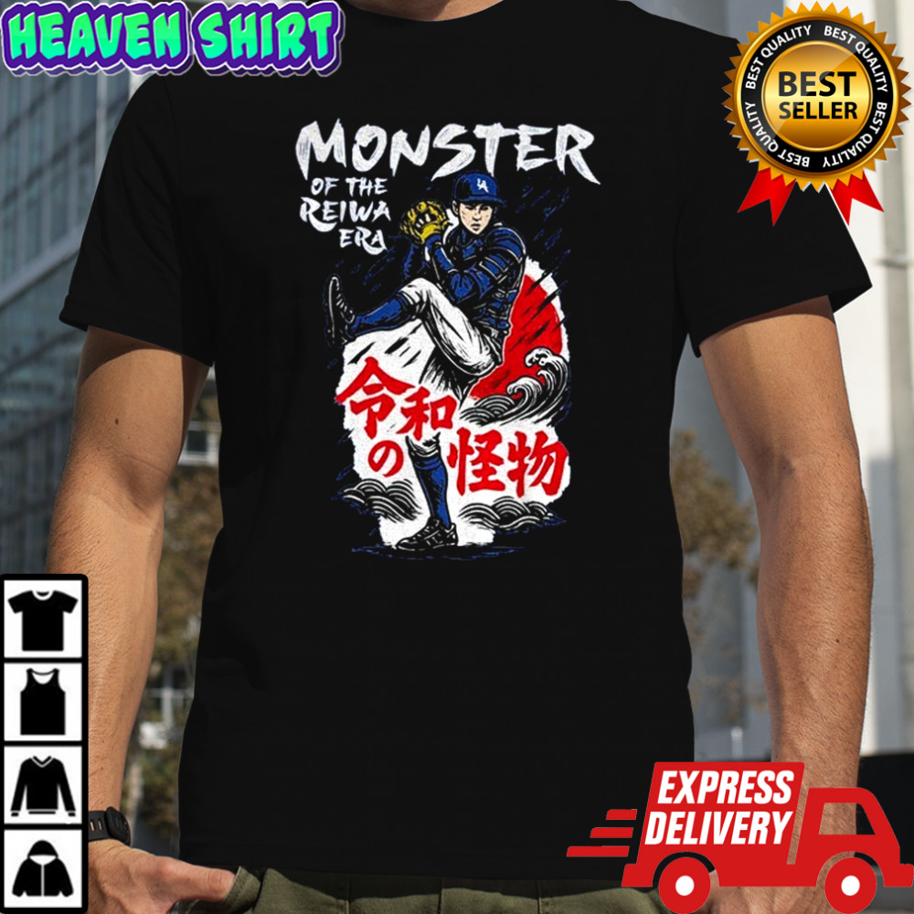 Los Angeles Dodgers Monster of the Reiwa Era shirt