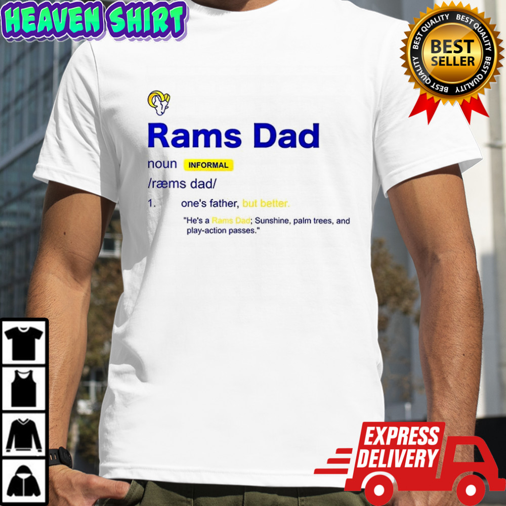 Los Angeles Rams Dad definition shirt