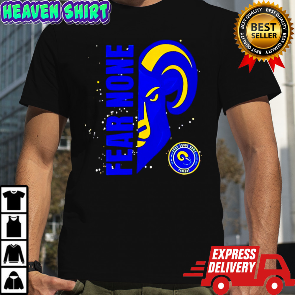 Los Angeles Rams Fear None logo shirt