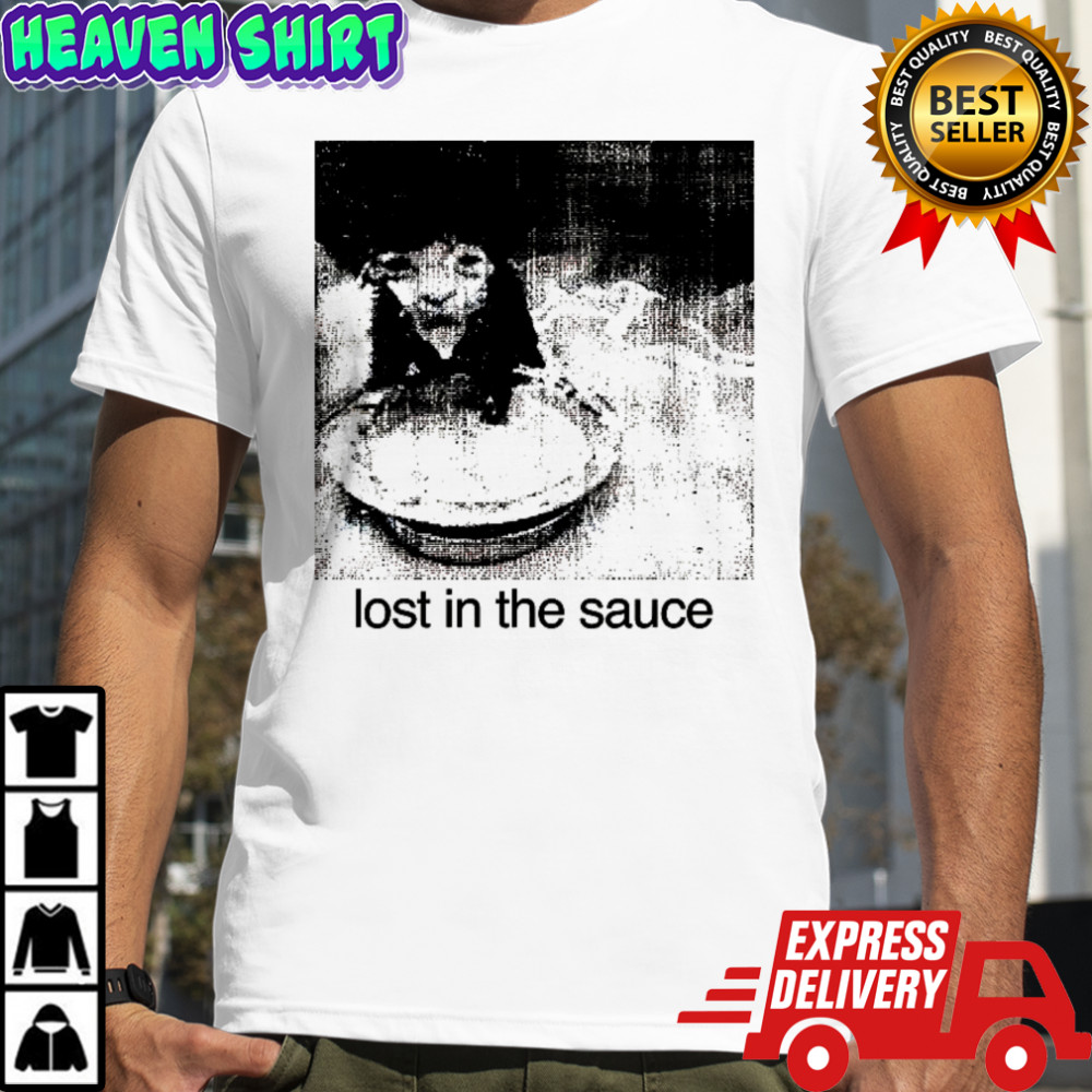Lost in the sauce cat shirt