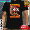 Louisiana Cardinals Shredded The Cane Mascot Surf T-shirt
