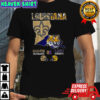 Louisiana Saints Saturdays On LSU Sundays Map T-Shirt