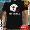 Louisville Cardinals for the ville mascot helmet shirt