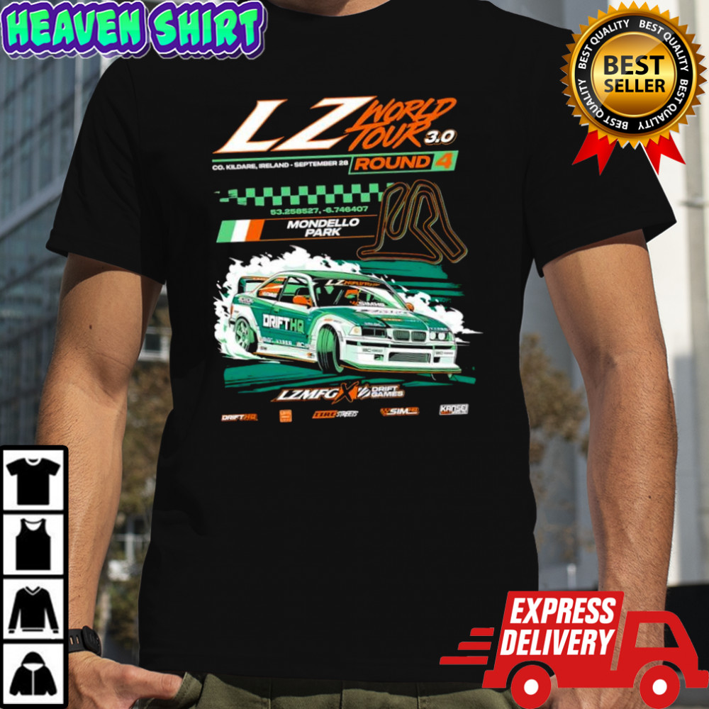 LZ World Tour 3.0 Round 4 Drift Masters European Champions Mondello Park shirt