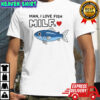 Man I Love Fish Milf T-Shirt