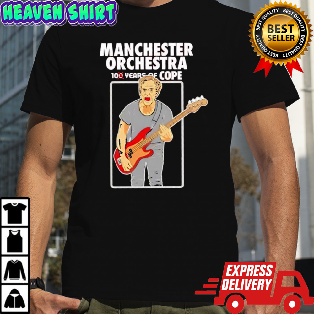 Manchester Orchestra 100 years of album Cope shirt
