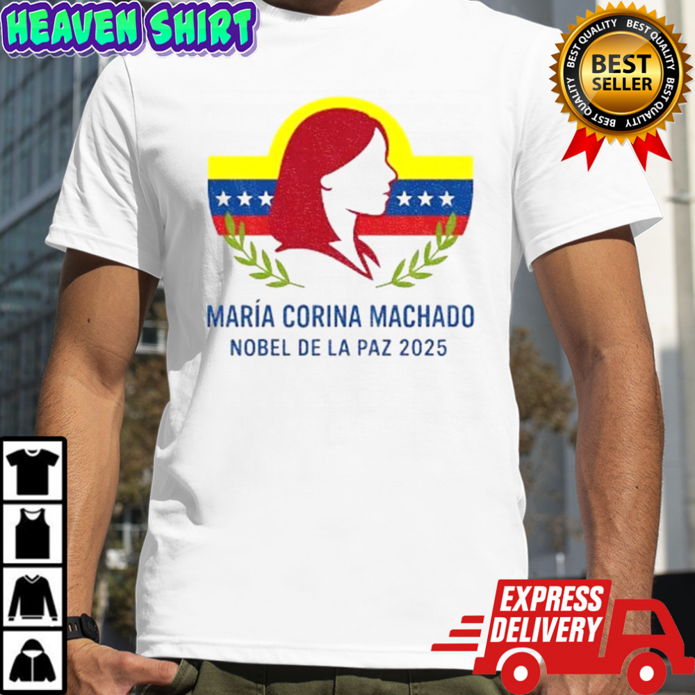 María Corina Machado Nobel Peace Prize shirt