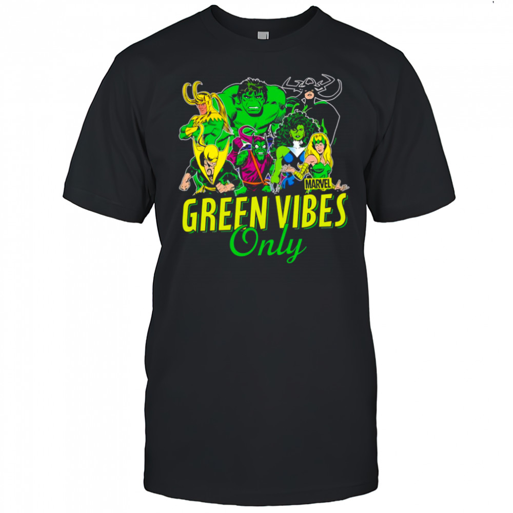 Marvel – St. Patrick’s Day Green Vibes Only shirt