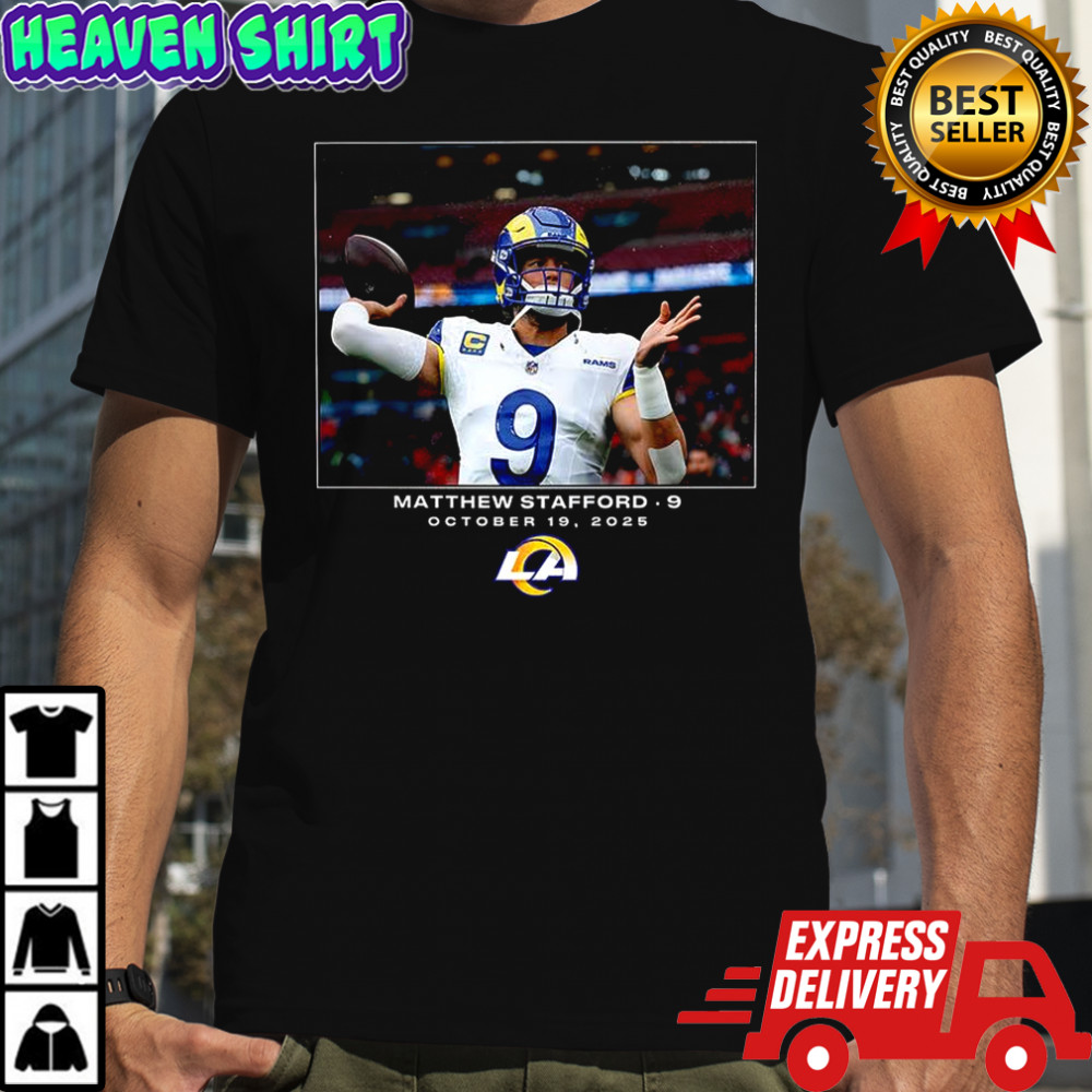 Matthew Stafford Los Angeles Rams NFL Week 7 2025 shirt