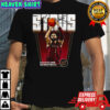 Max Strus Cleveland Cavaliers basketball shooting stance signature shirt