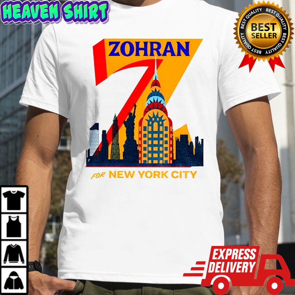 Mayor Mamdani 2025 Zohran for New York City shirt
